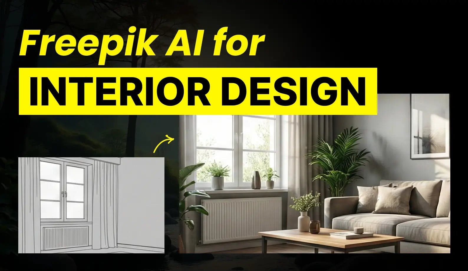 Freepik AI for Interior Design — How I Create Realistic Rooms (And How You Can Too)